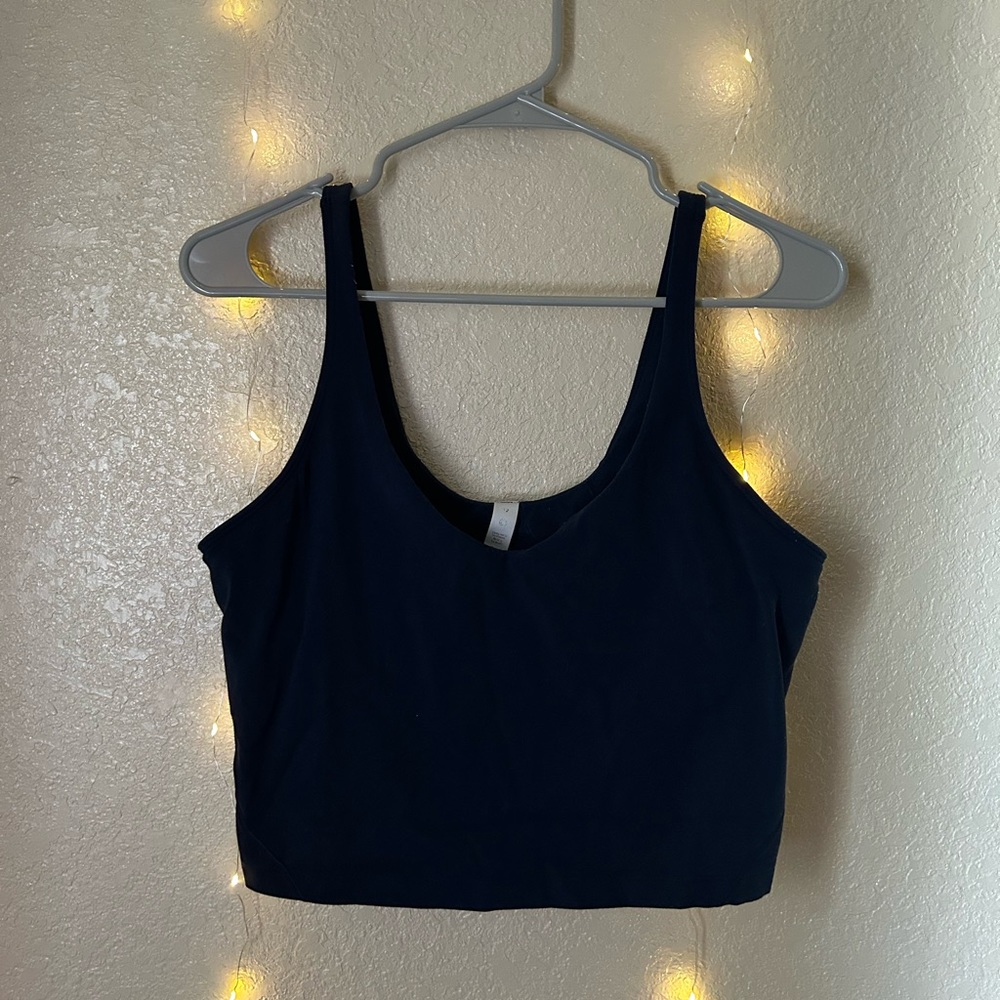 lululemon align blue tank top